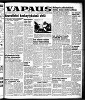 Vapaus, July 14, 1951
