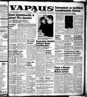 Vapaus, September 23, 1954