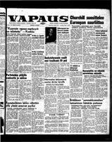 Vapaus, May 12, 1956