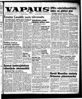 Vapaus, January 12, 1957