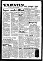 Vapaus, October 28, 1969
