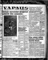 Vapaus, August 7, 1952