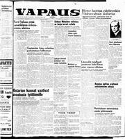 Vapaus, June 12, 1954