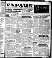 Vapaus, August 26, 1954