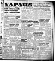 Vapaus, January 7, 1954
