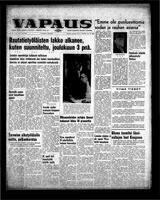 Vapaus, November 29, 1960