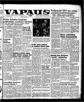 Vapaus, June 8, 1957