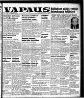 Vapaus, March 17, 1951