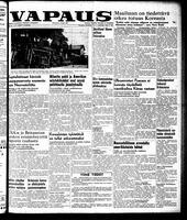 Vapaus, June 7, 1951