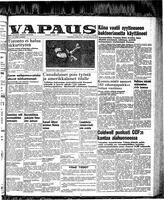 Vapaus, March 15, 1952
