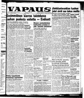 Vapaus, April 25, 1953