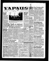 Vapaus, June 17, 1958