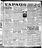 Vapaus, February 7, 1953