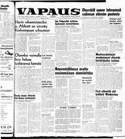 Vapaus, July 3, 1954