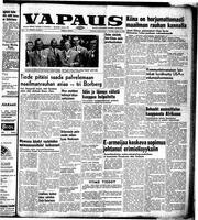 Vapaus, August 19, 1954