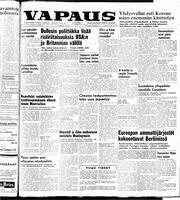 Vapaus, June 17, 1954