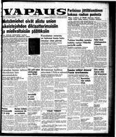 Vapaus, May 12, 1951