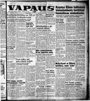 Vapaus, March 13, 1954