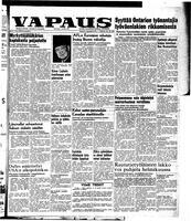 Vapaus, January 20, 1953