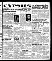 Vapaus, July 7, 1951