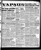 Vapaus, January 22, 1957