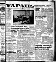 Vapaus, August 12, 1954