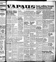 Vapaus, November 25, 1954