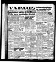 Vapaus, January 8, 1953