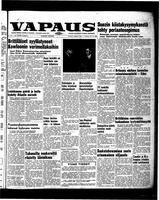 Vapaus, October 16, 1956