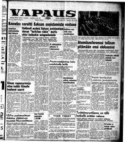 Vapaus, January 22, 1955