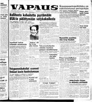 Vapaus, March 27, 1954