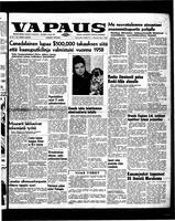 Vapaus, May 5, 1956