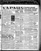 Vapaus, May 10, 1952