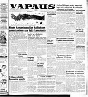Vapaus, March 23, 1954