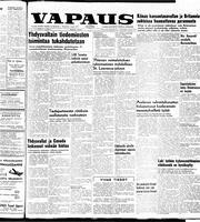 Vapaus, June 10, 1954