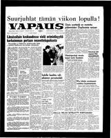 Vapaus, July 29, 1958