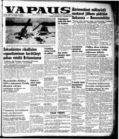 Vapaus, February 8, 1951