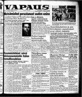 Vapaus, June 5, 1951