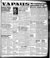 Vapaus, February 3, 1951