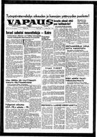Vapaus, September 1, 1970