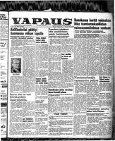 Vapaus, October 28, 1952