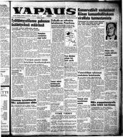 Vapaus, March 11, 1954