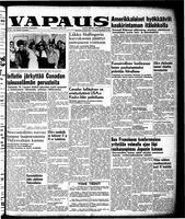 Vapaus, September 6, 1951