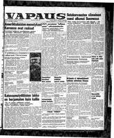 Vapaus, January 8, 1952