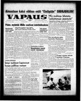 Vapaus, July 12, 1960