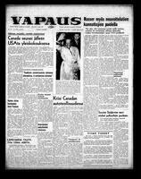 Vapaus, September 29, 1960