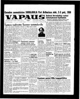 Vapaus, July 10, 1958