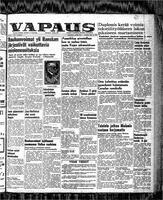 Vapaus, May 31, 1952
