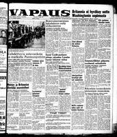 Vapaus, April 16, 1953