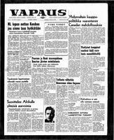 Vapaus, May 25, 1963